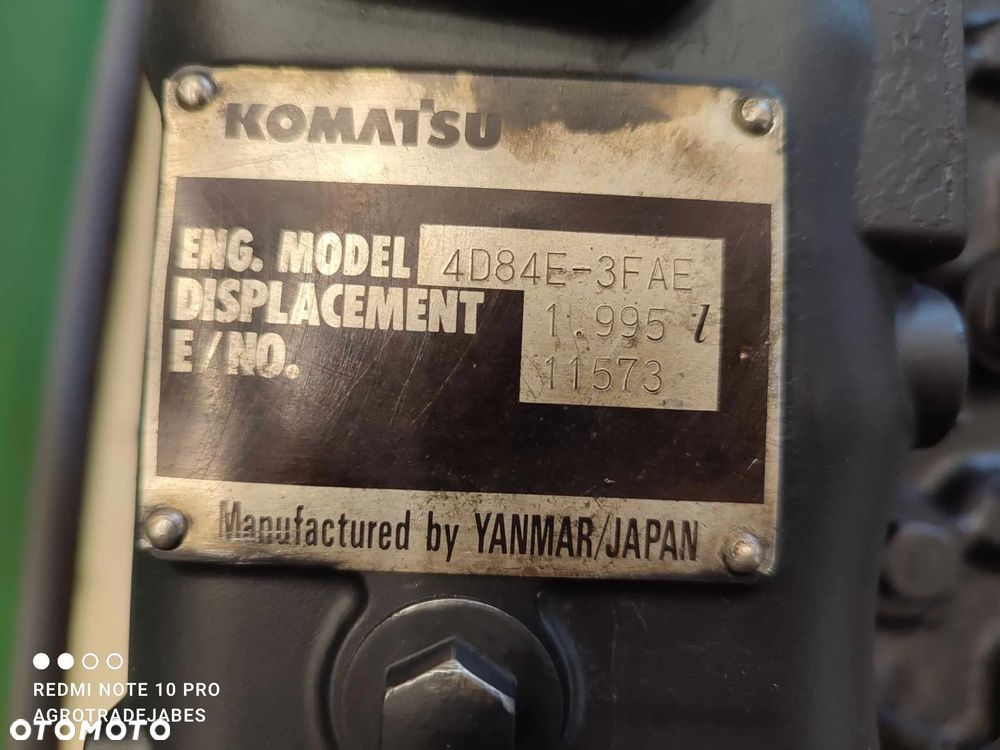 Silnik Komatsu PC 45R-8 (4D84E-3FAE) - 11