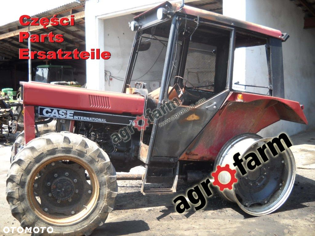 Case 743 części, skrzynia biegów, silnik, most, oś - 2