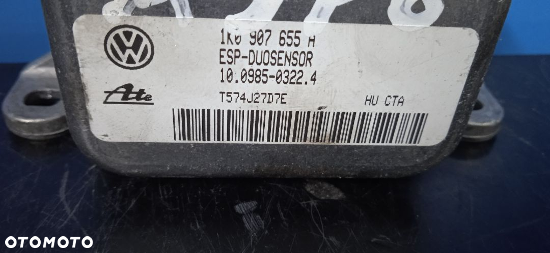 Czujnik ESP Audi A3 8P 1K0907655H - 3
