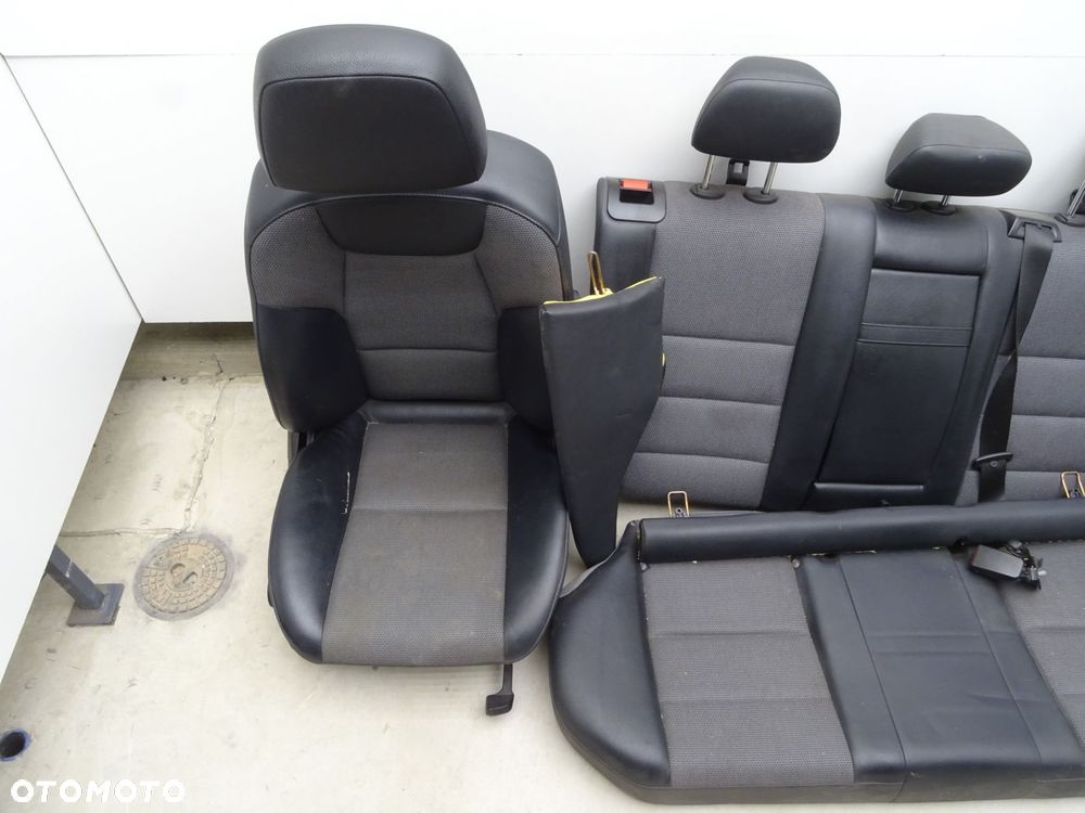 Kpl fotel fotele przód tył kanapa mercedes c-klasa w204 kombi - 6