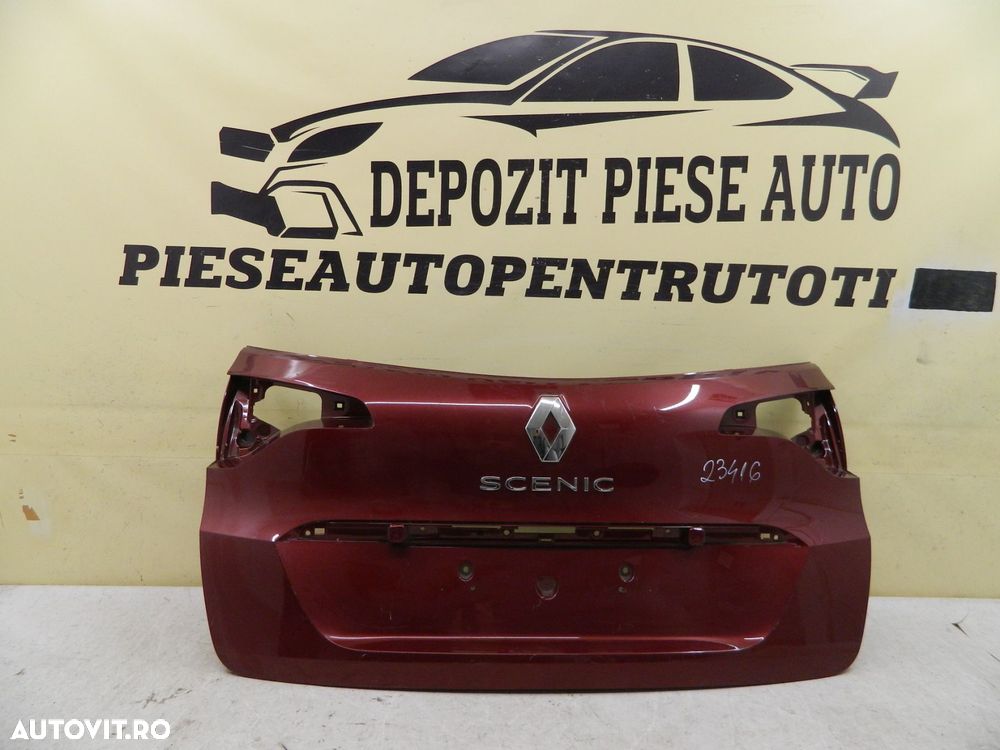 Hayon Renault Scenic, 2016, 2017, 2018, 2019, 2020, 2021. - 2