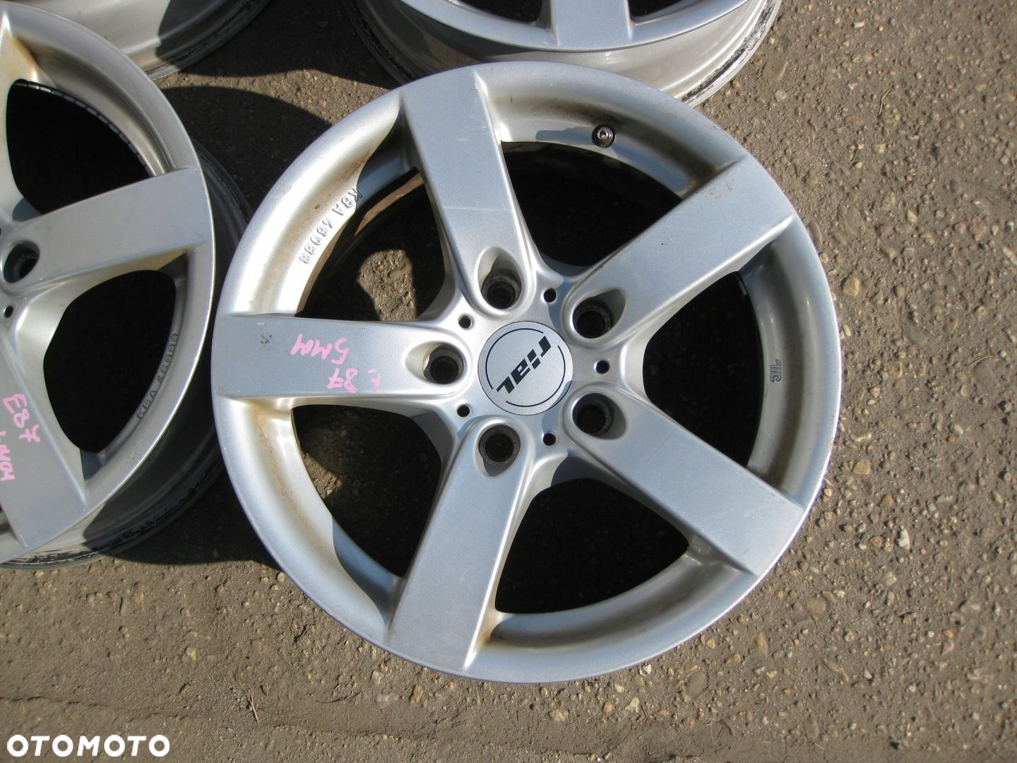 BMW E78 FELGI ALUMINIOWE RIAL 7.0" x 16" 5x120 ET30 KOMPLET KBA46988 - 2