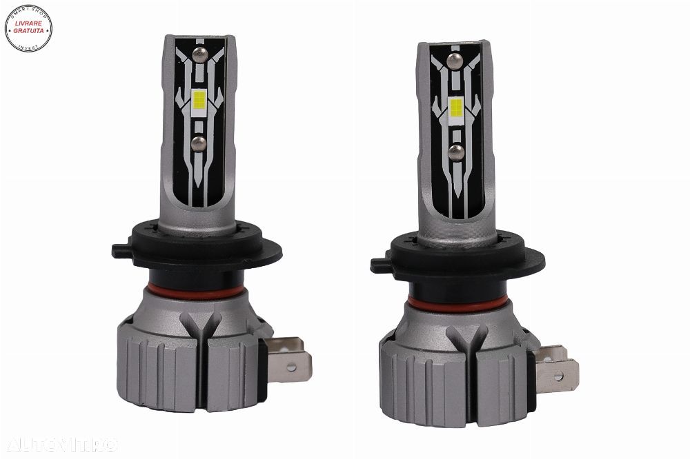 H7 LED Conversie pentru faruri KIT 4000K- livrare gratuita - 2
