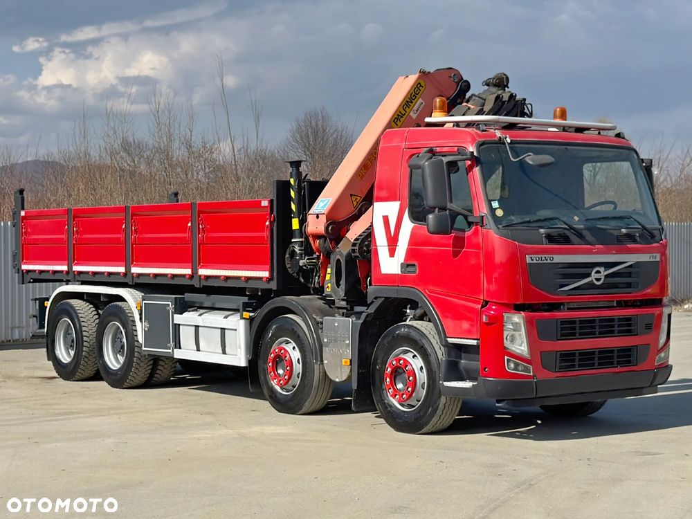 Volvo FM 420 Wywrotka 6,40m* PALFINGER PK 33002 + PILOT / 8x4 - 3