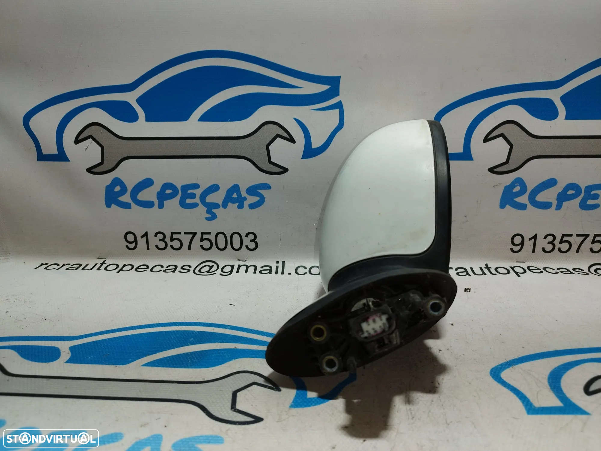 ESPELHO RETROVISOR ESQUERDO MINI COOPER R55 CLUBMAN 51162755635 2755635 R55 LCI R56 R56 LCI R57 CABRIO R57 LCI R58 COUPE R59 ROADSTER ELETRICO AQUECIDO ESPELHOS RETROVISORES - 3