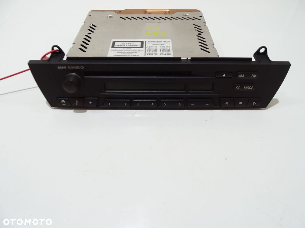 RADIO CD PROFESSIONAL BMW X3 E83 LCI 9146710 - 1