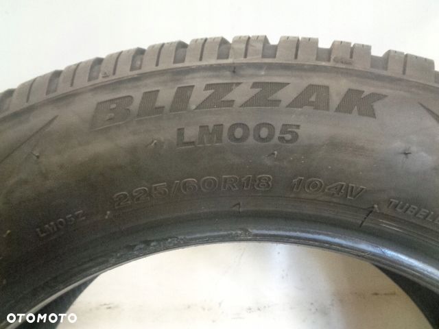 4X BRIDGESTONE BLIZZAK LM005 225/60R18 104V XL - 10