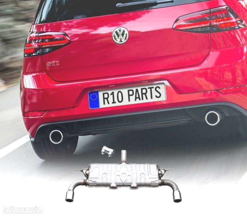 PANELA DE ESCAPE VOLKSWAGEN VW GOLF 7.5 LOOK GTI 17-20 - 1