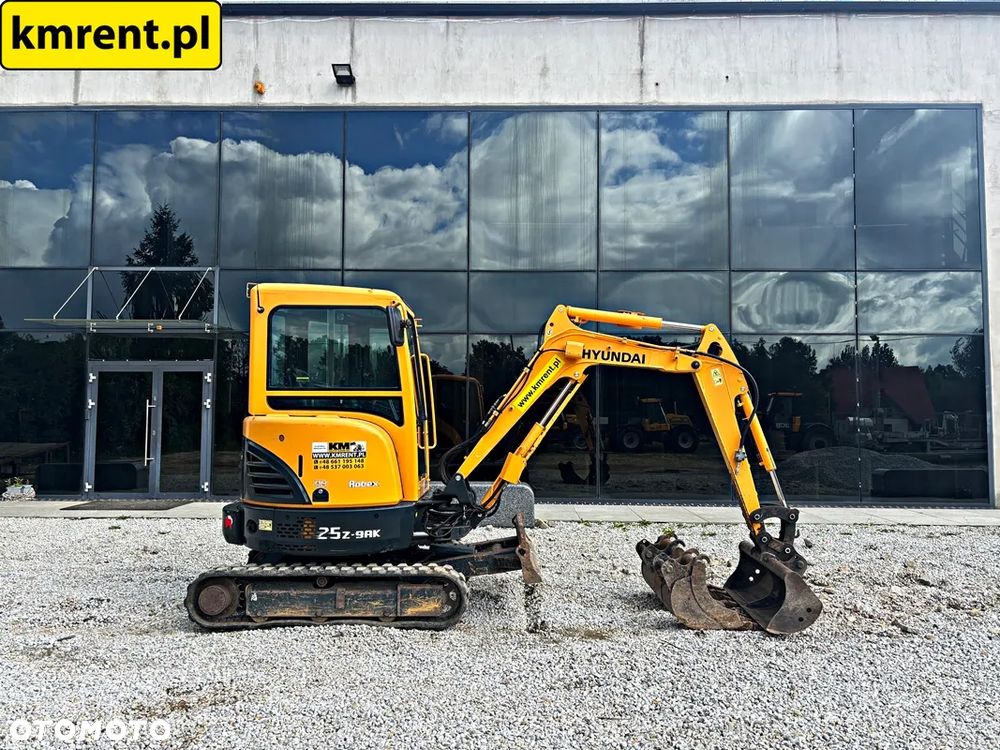Hyundai ROBEX 25Z-9AK MINI-KOPARKA 2018R | Bobcat E26, E27, E27z, Komatsu PC26MR-3, Kubota U27-4, KX027-4, Yanmar ViO26-6, SV26, Takeuchi TB225, TB230, Caterpillar 302.7D CR, 302.7 CR, Volvo ECR25D, Case CX26B, Wacker Neuson ET24, ET25, EZ26, JCB 8026 CTS, 25Z-1, Hitachi ZX26U-5A, ZX26U-6, Kobelco SK26SR, New Holland E26C - 2