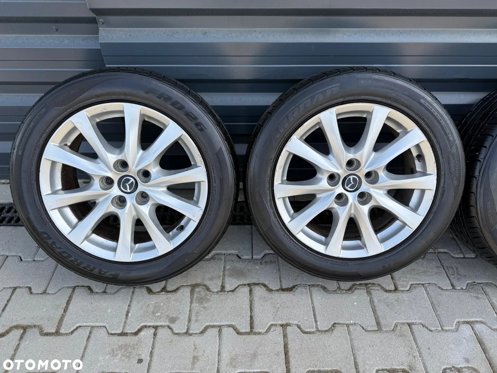 MAZDA 6 GJ ALU FELGI 7,5Jx17 ET50 5x114,3 9965077570 OPONY 225/55/17 2023r - 2