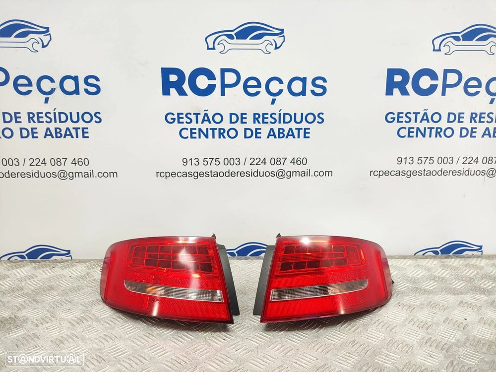 Farolim Tras Traseiro Esquerdo Direito Original Audi A4 B8 8K Carrinha Avant LED 8K9945095B 8K9945096B 2007 - 2015 - 1