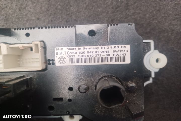 Comanda AC 1K0820047JD 1K0820047JD Volkswagen VW Golf 5 [2003 - 2009] - 5
