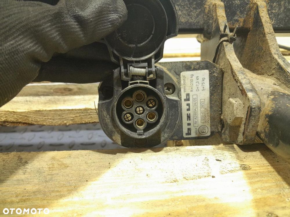 FIAT SEDICI SUZUKI SX4 HAK HOLOWNICZY DO PRZYCZEPY 7 PIN - 6