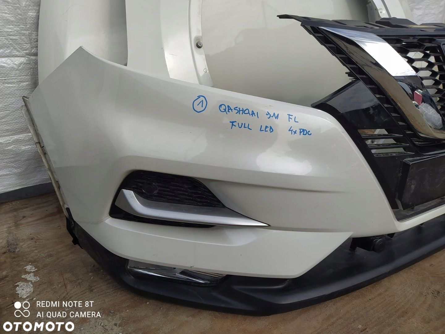 QASHQAI II LIFT FULL PRZOD MASKA ZDERZAK LAMPY PAS - 4
