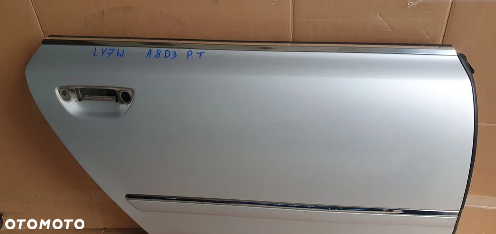 Drzwi prawy tył tylne prawe Audi A8 D3 LA7W - 5