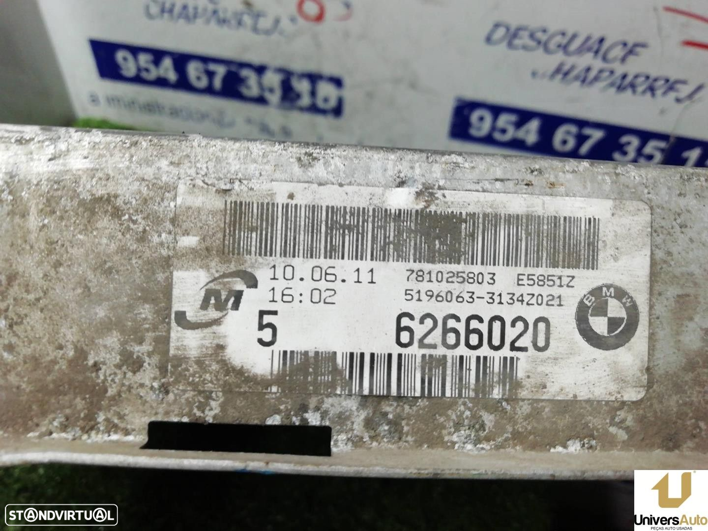 RADIADOR AGUA BMW 3 2011 -6266020 - 3