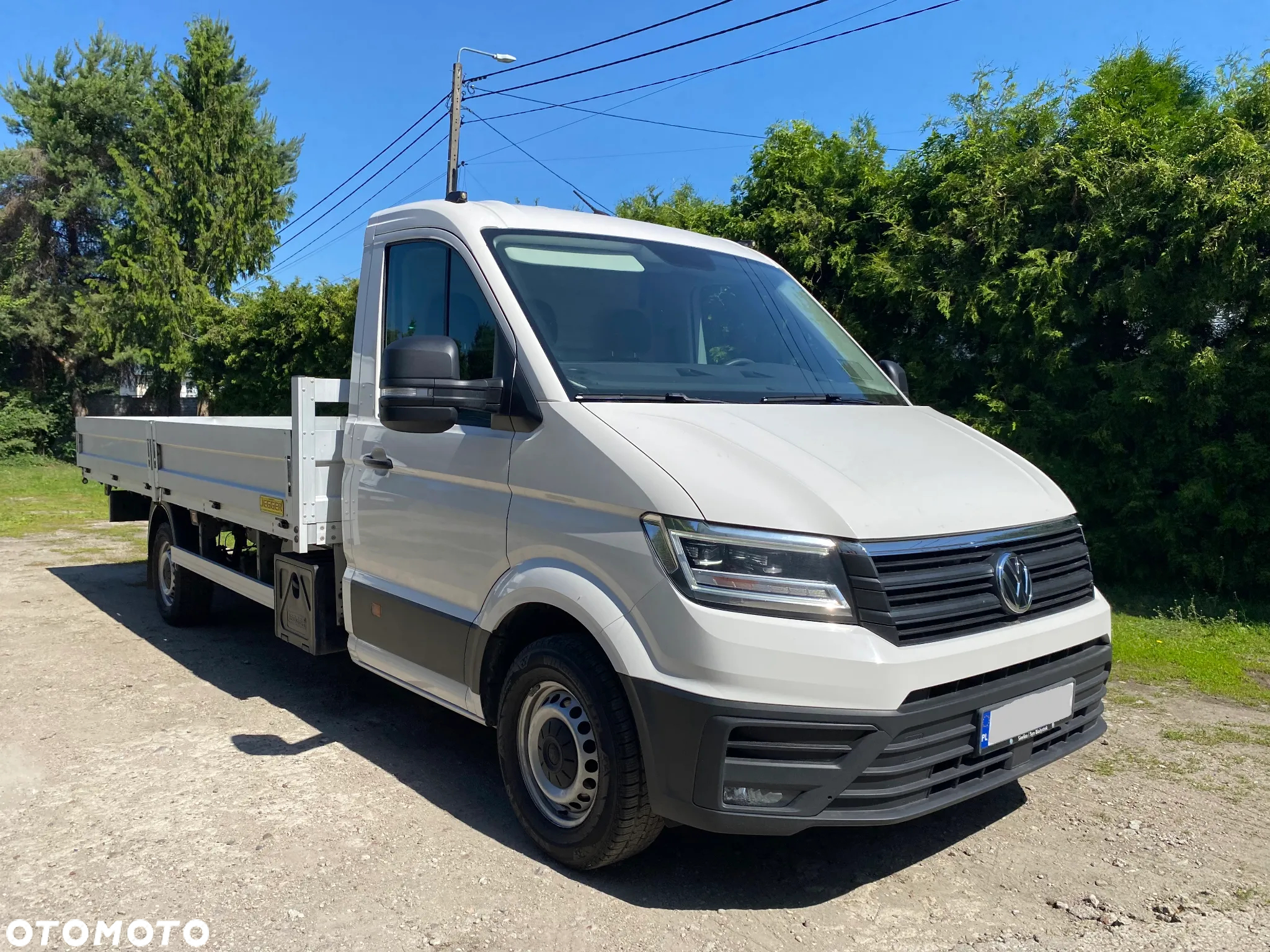 Volkswagen CRAFTER MAXI SKRZYNIA dł. 4,90m PL SALON Model 2019r. Lampy Full LED 2.0TDI 177KM - 2