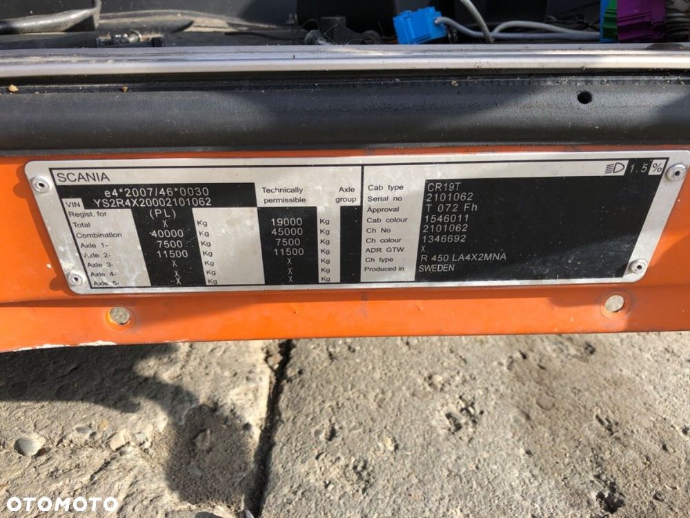 KABINA - 6804.00 PLN - SCANIA P,G,R,T - series 2003 - 2022 R 450 - 9