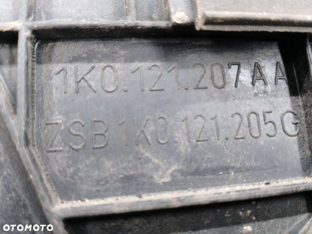 CHŁODNICA WODY Z WENTYLATOREM VW PASSAT B6 1K0121207AA 2.0 TDI - 3
