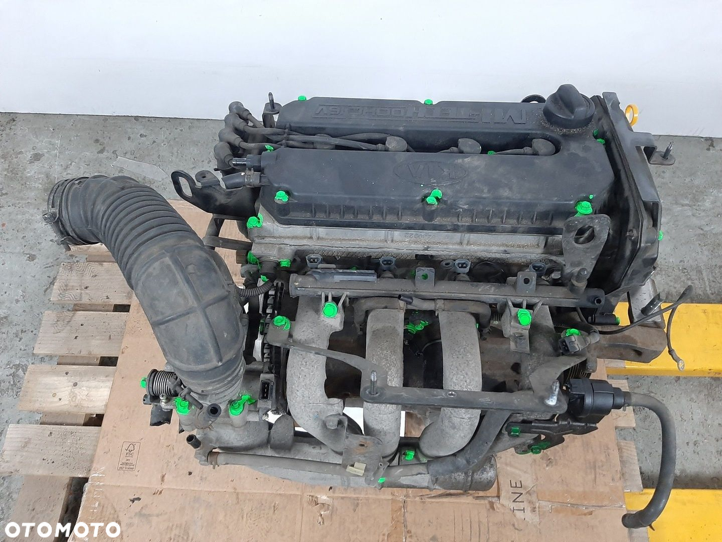 KIA SHUMA II 1.6 16V 04R SILNIK GA6D 75KW 101KM - 8