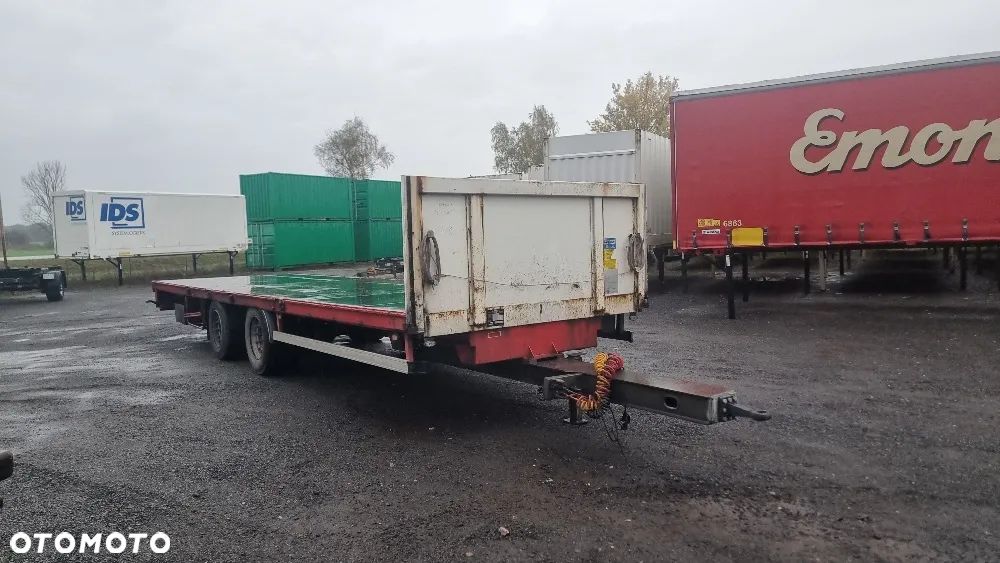 H&W 16.000ZŁ NETTO TANDEM 9.60m PLATFORMA JUMBO MOŻLIWOŚĆ TRANSPORTU - 7