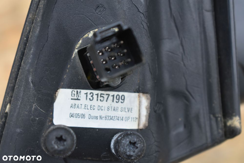 LUSTERKO PRAWE SKŁADANE OPEL MERIVA A Z157 - 4