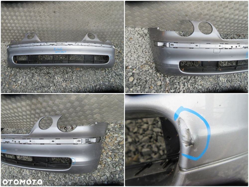 Zderzak przedni BMW E46 COMPACT uszkodzony - 1