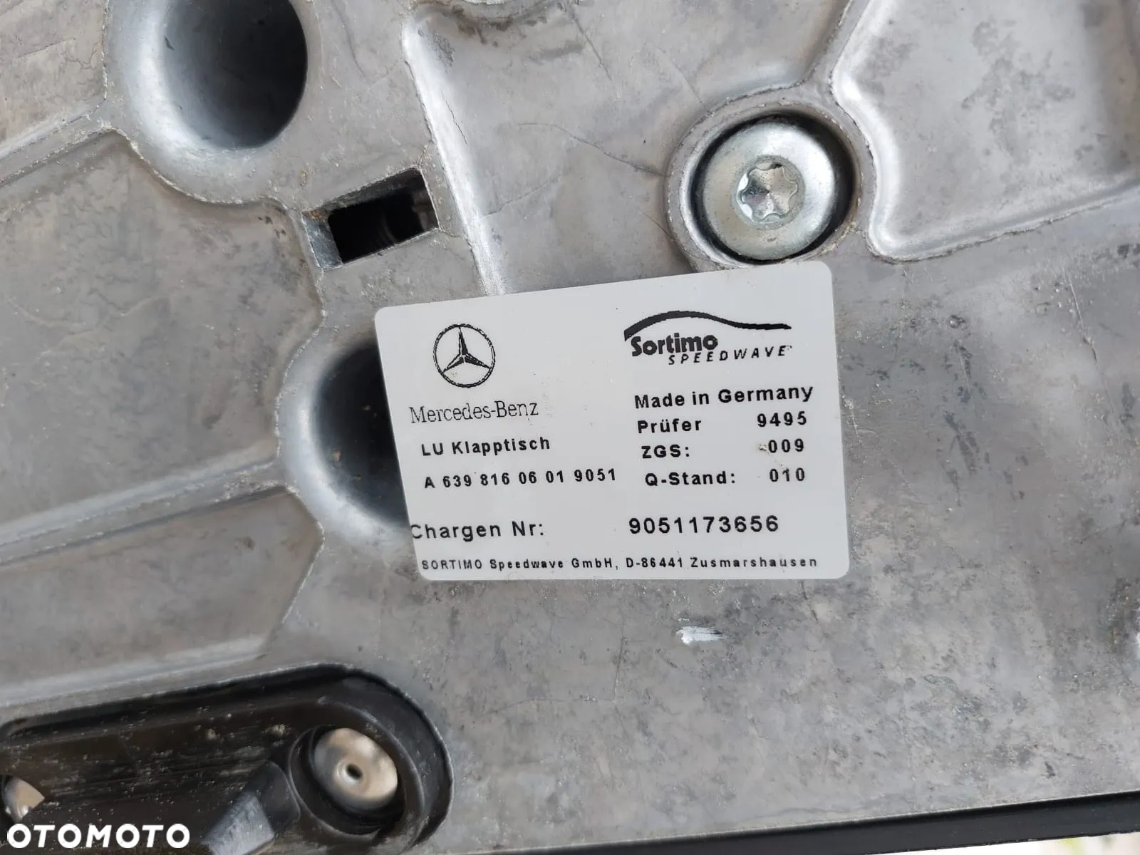 Rozkładany STOLIK do Mercedes V klasa 447 Vito Viano - 13
