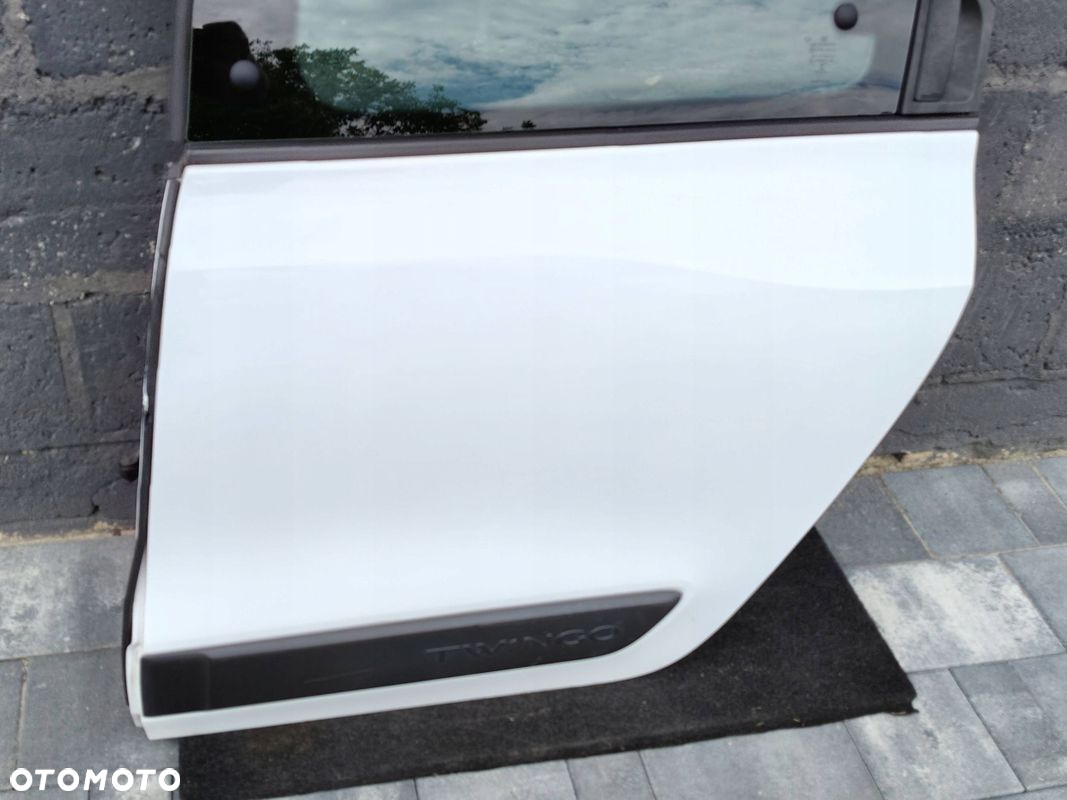 DRZWI LEWY TYŁ RENAULT TWINGO III KOMPLETNE - 2