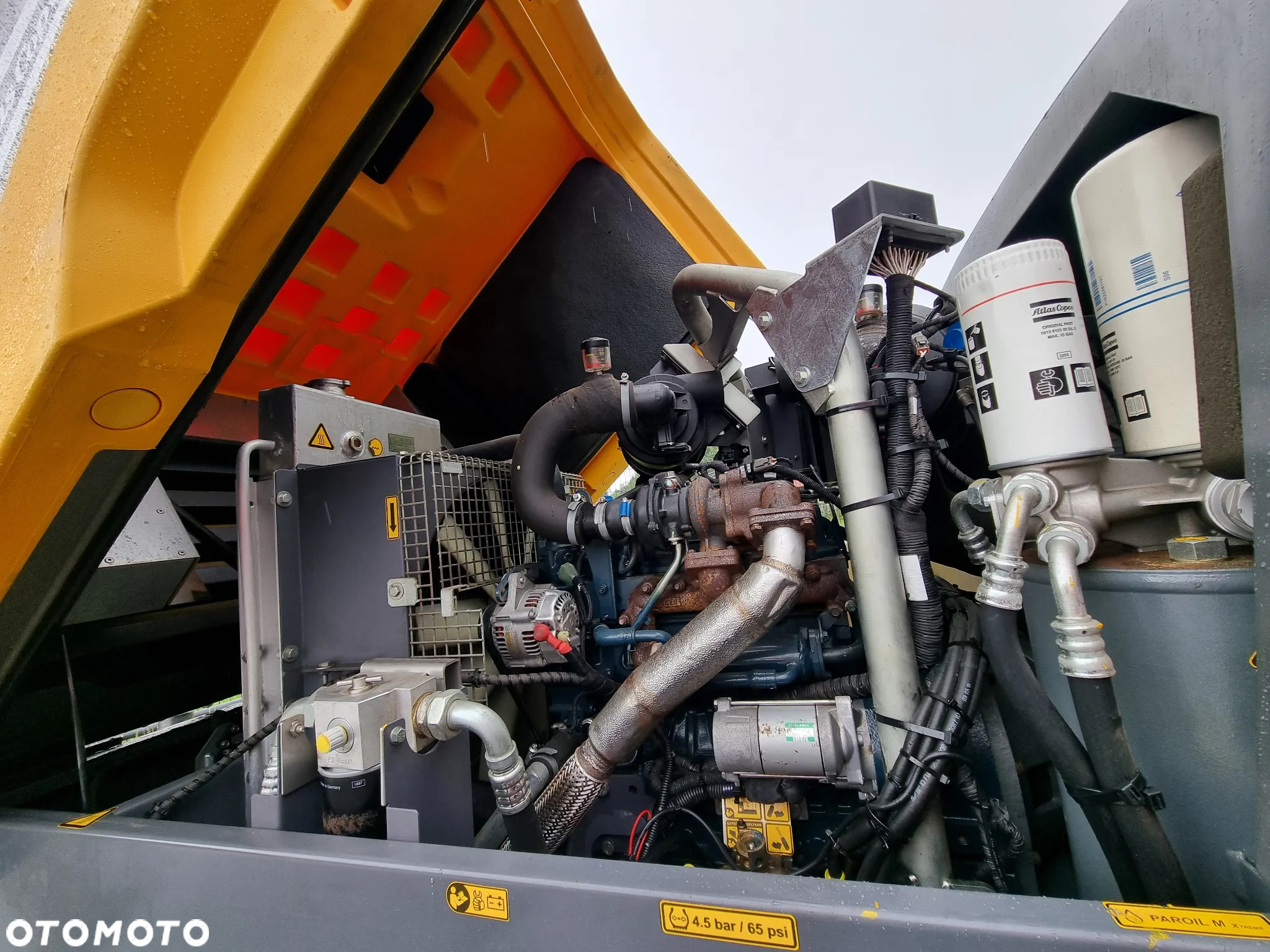Atlas Copco XATS138 Kompresor Śrubowy Sprężarka 7,3m3 7-10bar Regulowane ciśnienie 2020 rok  687mtg z Norwegii - 13