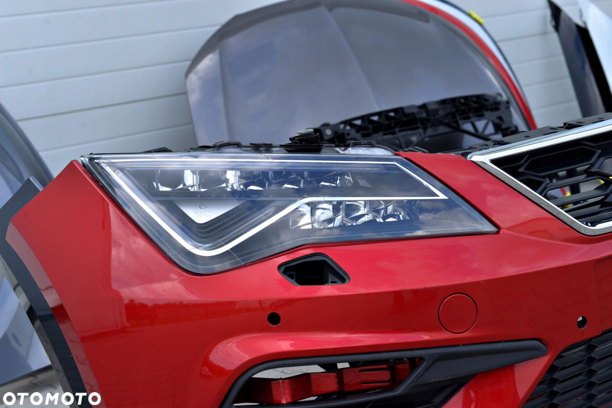 MASKA BŁOTNIK ZDERZAK GRILL LAMPA H7 XENON LED PAS BELKA SEAT LEON 3 5F 17- - 15