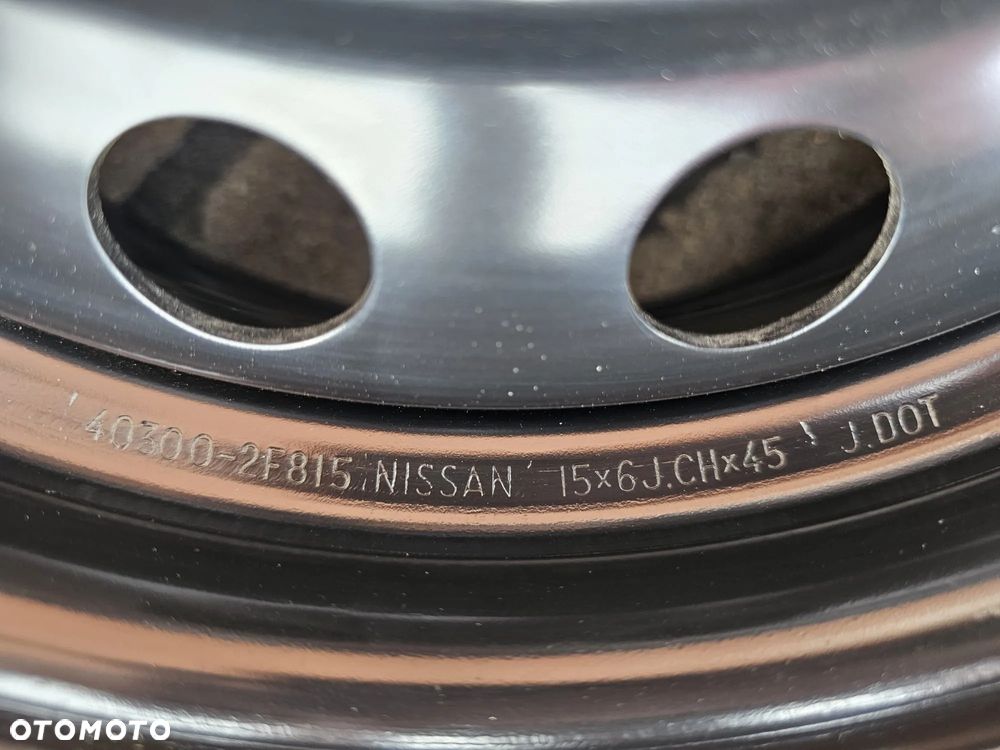 (S21) Felgi stalowe 15'' Nissan OE NV200 Primera Almera Cube / 6Jx15 ET45 4x114.3 - 7