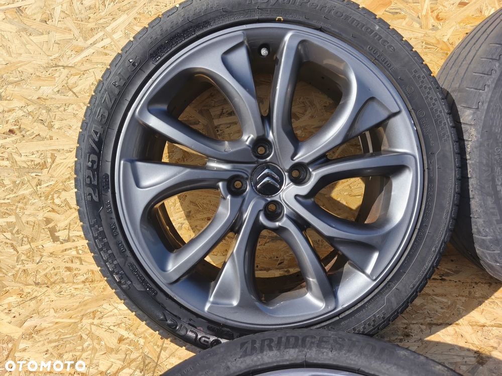 ALUFELGI KOŁA FELGI 9688904377 18 CALI 4X108 ET 29 7,5JX18 CITROEN C4 II DS4 PEUGEOT 3008 I - 6