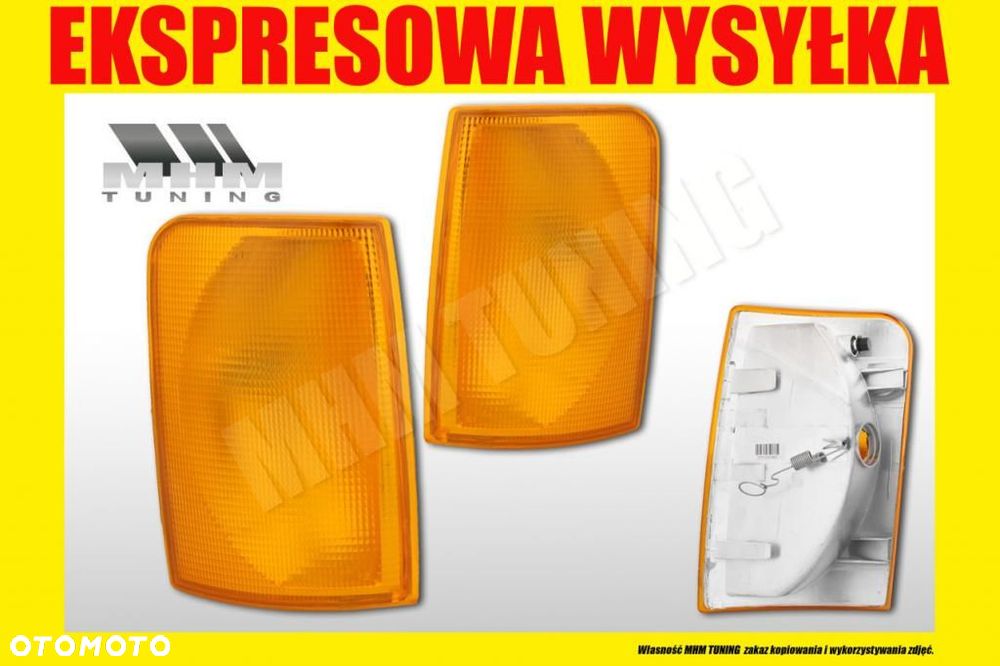 KIERUNKOWSKAZ MIGACZ VW LT 1996-2005 ŻÓŁTY KPL - 2