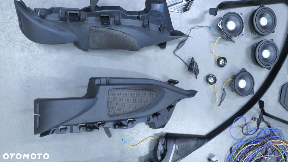 bmw 1 f20 nagłośnienie harman kardon wzmacniacz głośniki wiązka komplet - 12