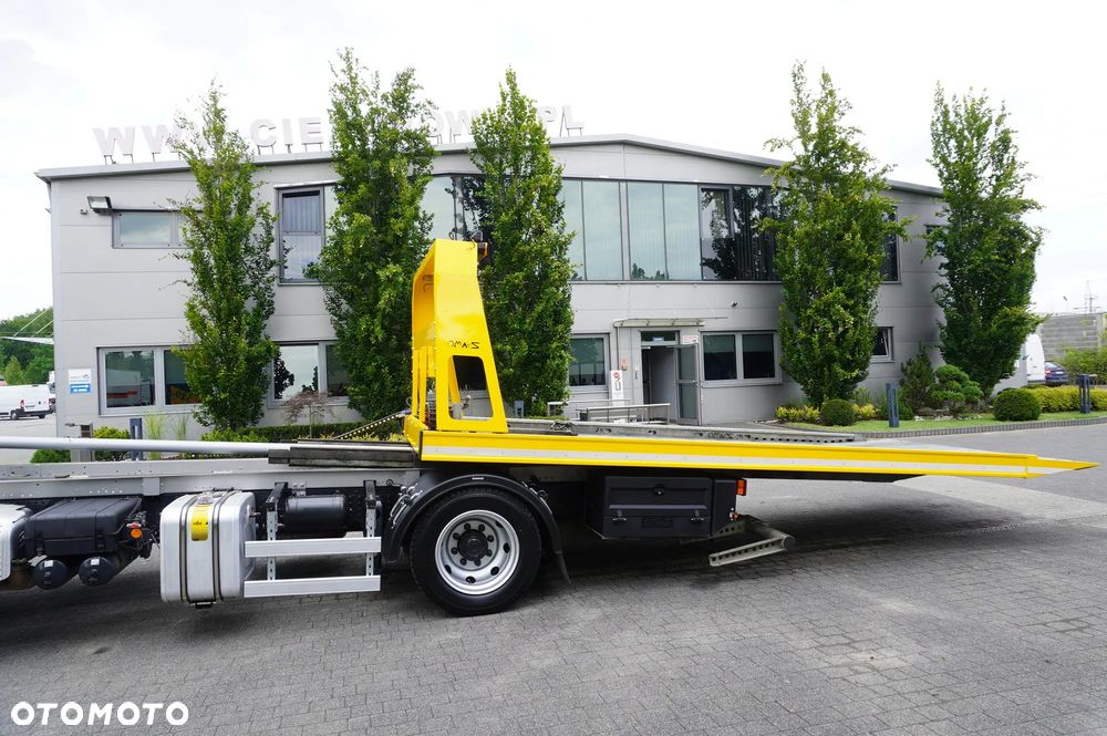 Iveco Eurocargo 160-210 / 75,000 km! / Opuszczana laweta OMARS / Widelec - 14