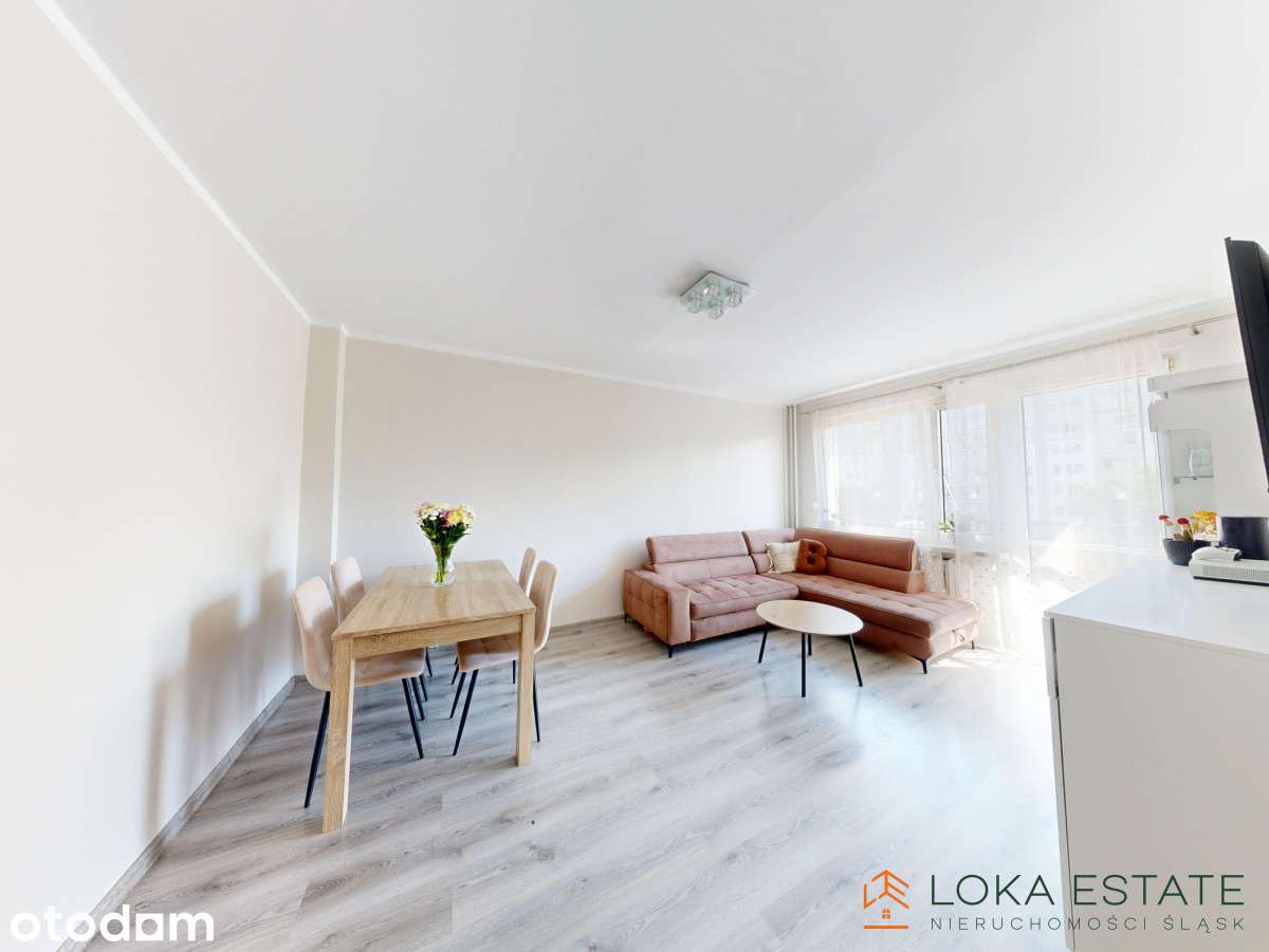 3 pokoje z balkonem | 55,78 m² | Katowice