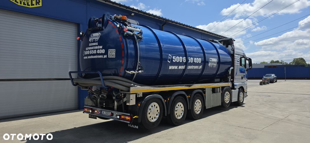 MAN TGX 43.580 10x4 asenizacyjny cysterna 32m3 DEMAG beczka zabudowa 2024 - 7