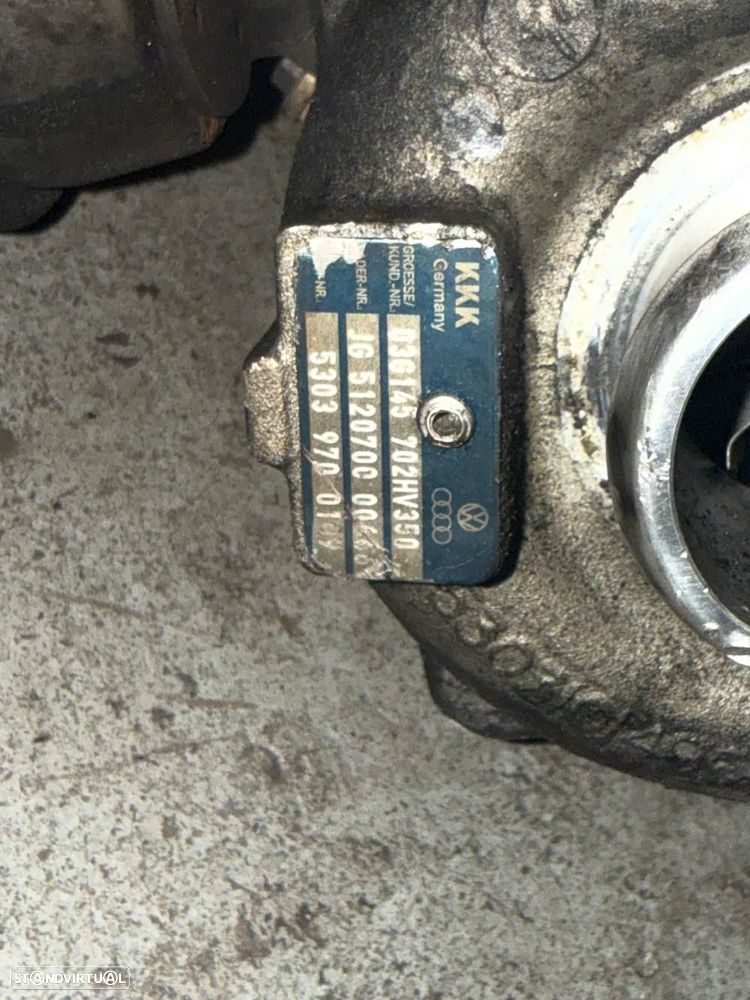 Turbo Audi A4 (8Ec, B7)  03G145702h / 53039700109 / Kkk - 5