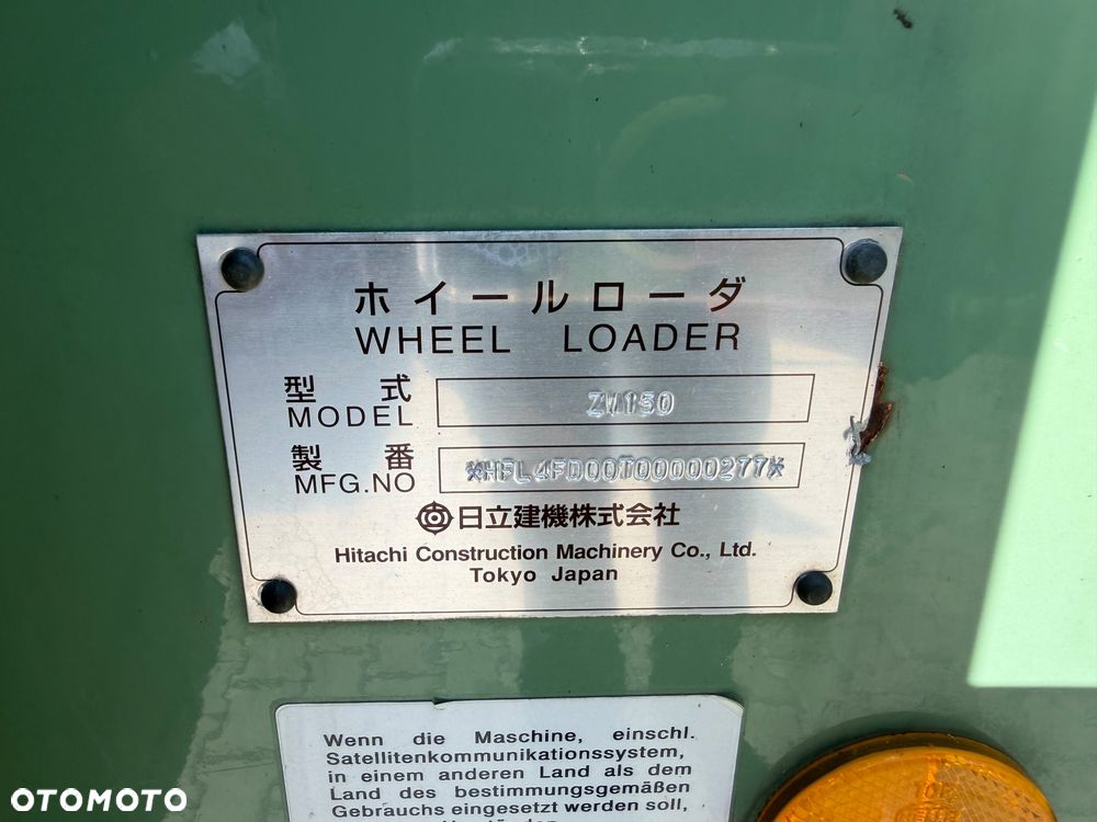 Hitachi ZW 150 - 26