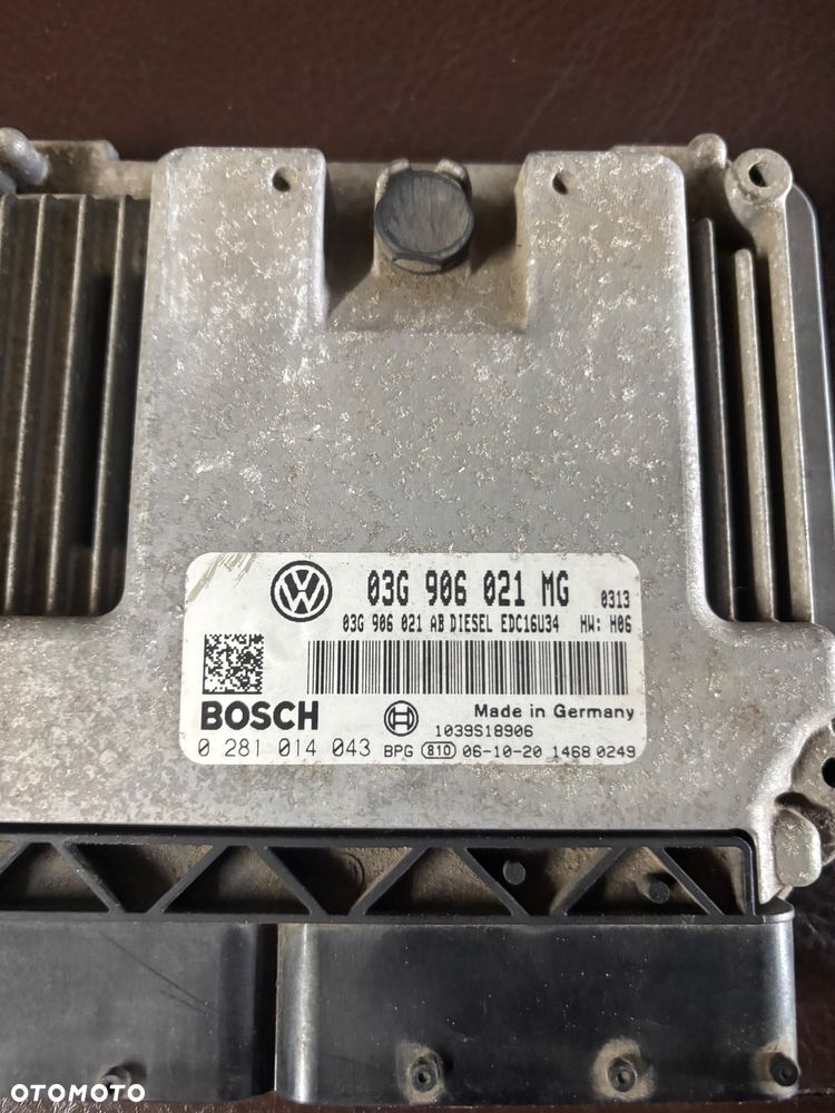 VW TOURAN KOMPUTER STEROWNIK SILNIKA 03G906021MG - 2