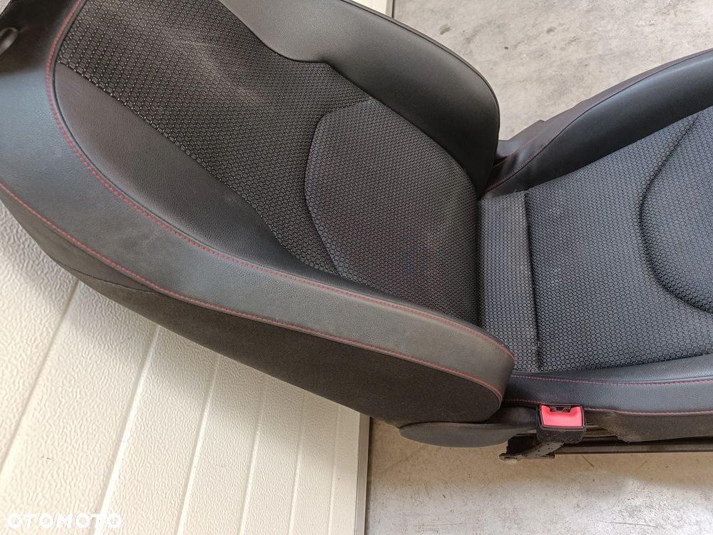 Fotel Kierowcy Lewy Seat Leon 3 III 5 Drzwi Przedni Przód Skóra FR - 12