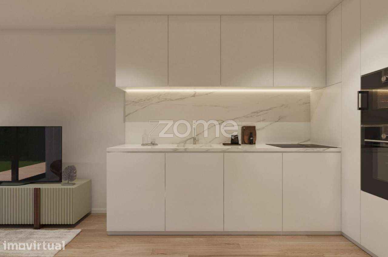 Matosinhos - Apartamento T1, Fração F, no 2º andar - Nova Construçã... - Grande imagem: 4/23