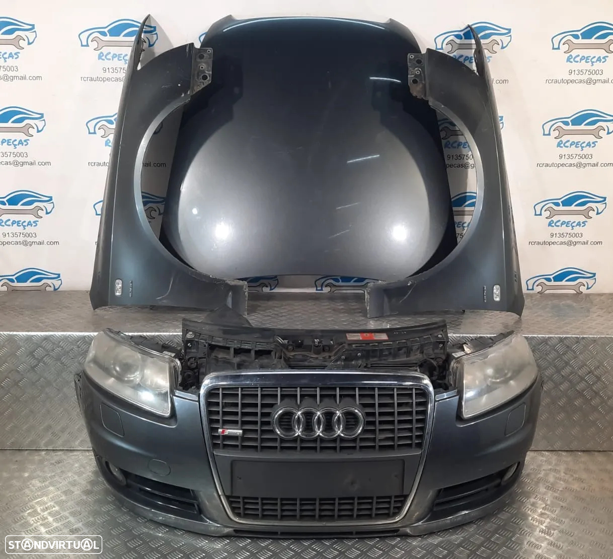 FRENTE COMPLETA AUDI A6 C6 SLINE S-LINE DIESEL XENON - 11