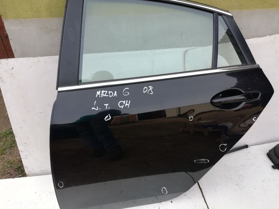 DRZWI LEWE TYŁ TYLNE MAZDA 6 GH  A3FHB - 2