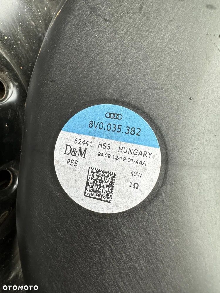 AUDI A3 8V  SUBWOOFER GŁOŚNIK 8V0 035 382 - 2