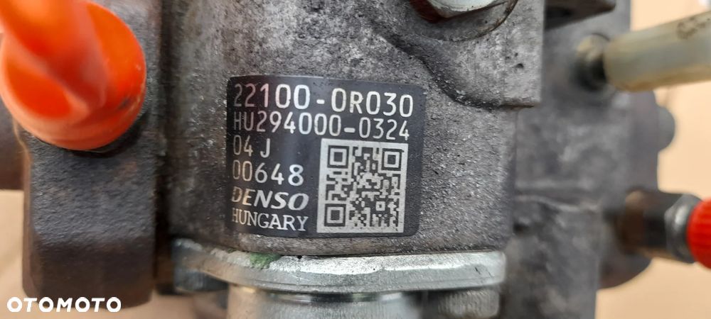 Pompa wtryskowa Toyota 2.2d4d  Lexus 2.2 DENSO 22100-0R030 HU294000-0324 plus nowy zawór SCV SM294200-03002 U - 2