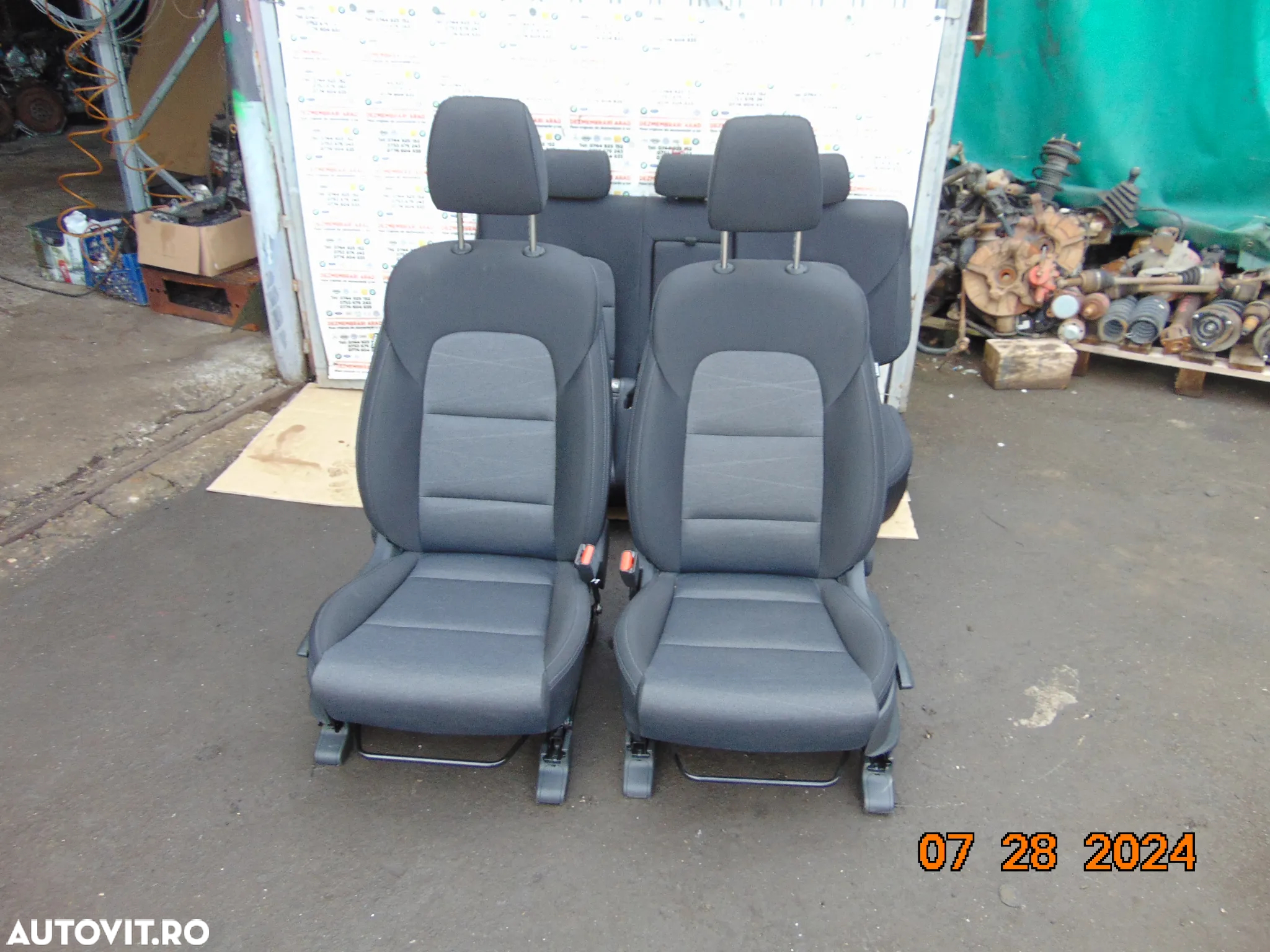 Scaune Hyundai Tucson 2015-2021 scaune fata banchete spate bancheta interior complet - 9