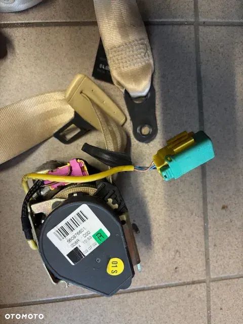 PAS PASY BEZPIECZEŃSTWA PRZÓD LEWY 601420700 PRAWY 560976601 VOLKSWAGEN VW PHAETON - 6