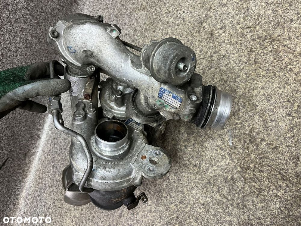 Turbiny turbina turbo gruszka W204 2.2 CDI Biturbo 651 651.911 KOMPLET W212 - 7